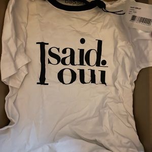 Ba&h “I said oui” “basherlorette” T-shirt
